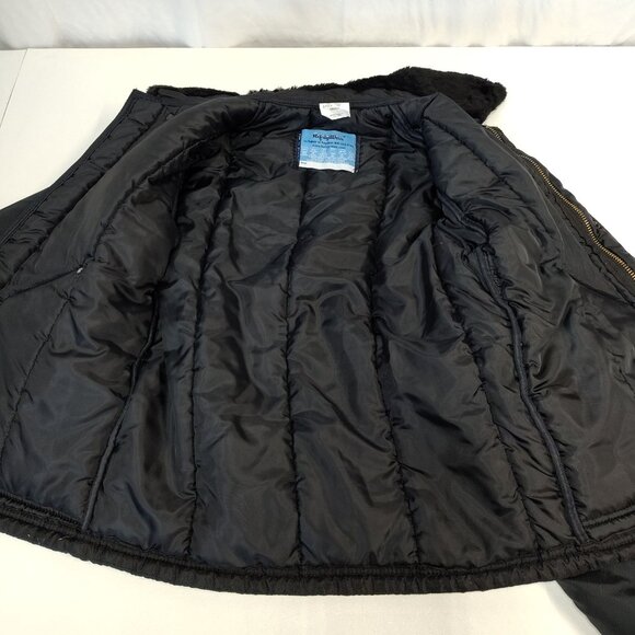 RefrigiWear Insulated Bomber Jacket Full Zip Ribbed Cuffs & Waist Men Small USA - Picture 4 of 13